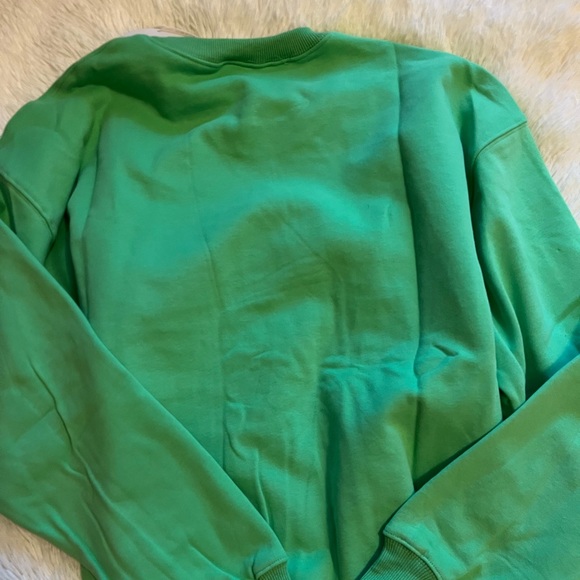 Princess Polly Only Four You 444 Angel Number Green Sweatshirt Jumper Size 2 NWT - Picture 11 of 11